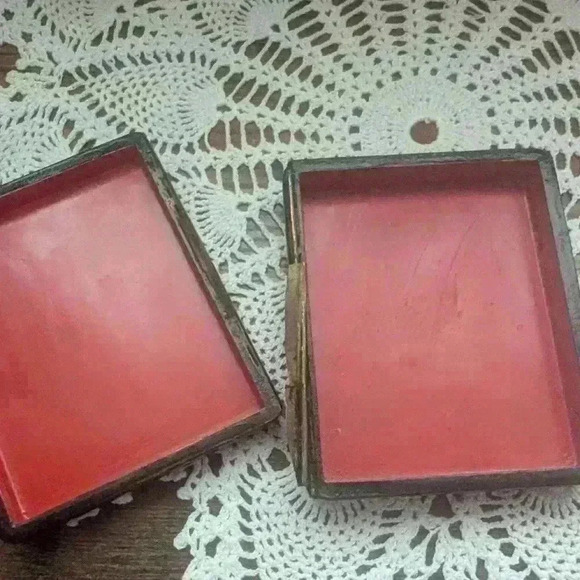 Vintage Russian trinket box hinge is broken - Picture 5 of 8